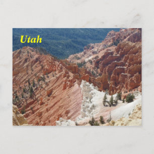 carte postale utah