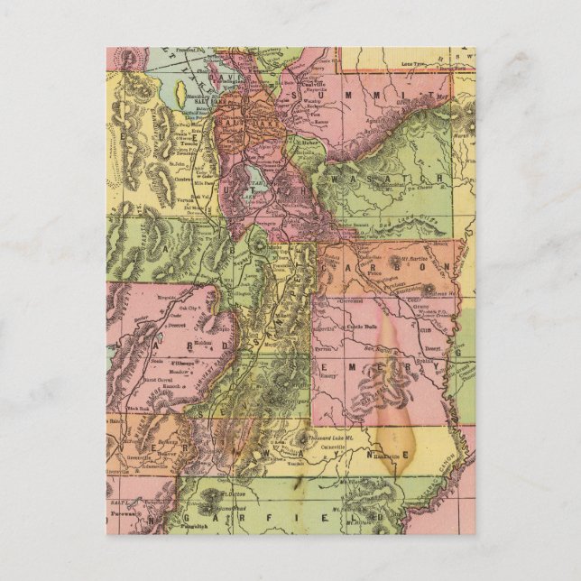 Carte Postale Utah (Devant)