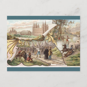 Carte Postale Utah vintage