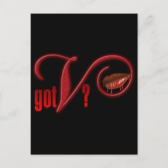 Carte Postale V - Vampire Blood (Devant)