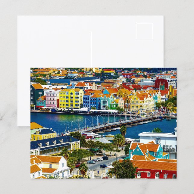 Carte Postale Vacances à Curaçao (Devant / Derrière)