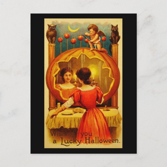 Carte postale - Vacances Art-Vintage Halloween 12 (Devant)
