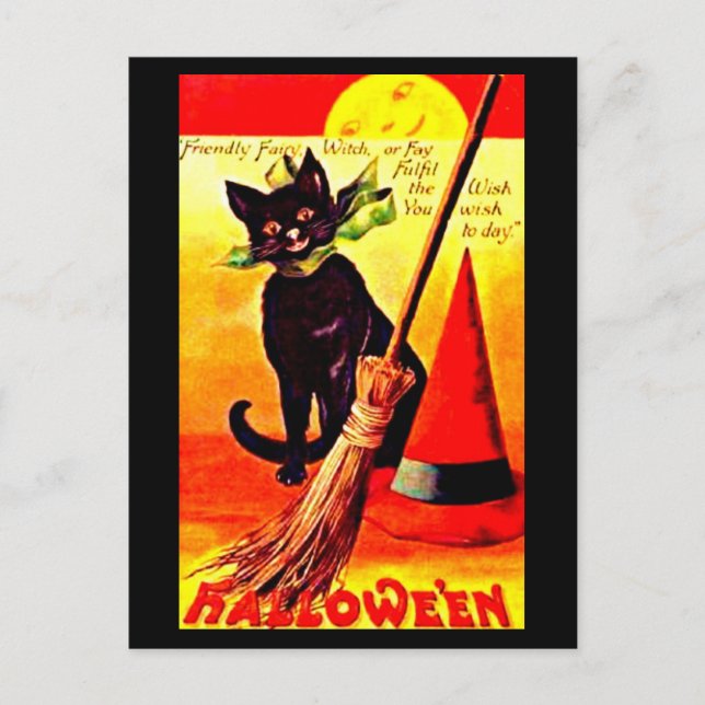 Carte postale - Vacances Art-Vintage Halloween 27 (Devant)