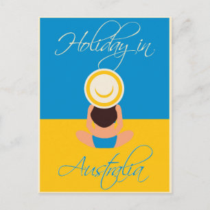 Carte Postale Vacances Australie Moderne Plage Voyage