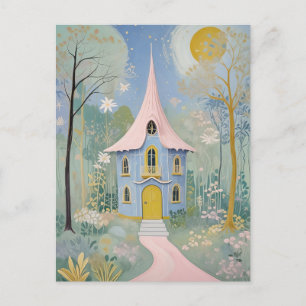 Carte postale Vacances Cottage enchanté