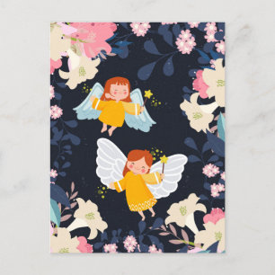 Carte postale Vacances Cute Fairies