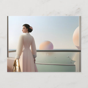 Carte Postale Vacances dans un pays étrange