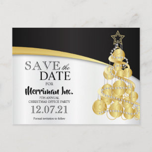 Carte Postale Vacances - Enregistrer la date - Office Party