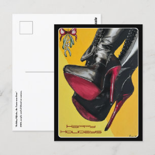 Carte Postale 'Vacances hijinks, le goût était aigre' Peinture s