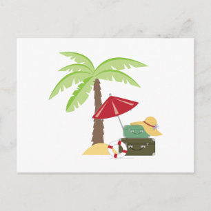Carte Postale Vacances tropicales