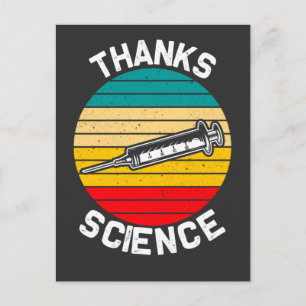 Carte Postale Vaccin contre la chirurgie rétro Vintage