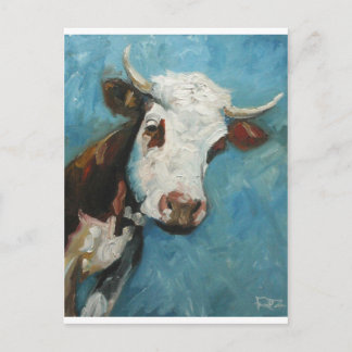 Carte Postale vache 19