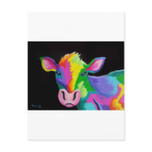 Vache colorée