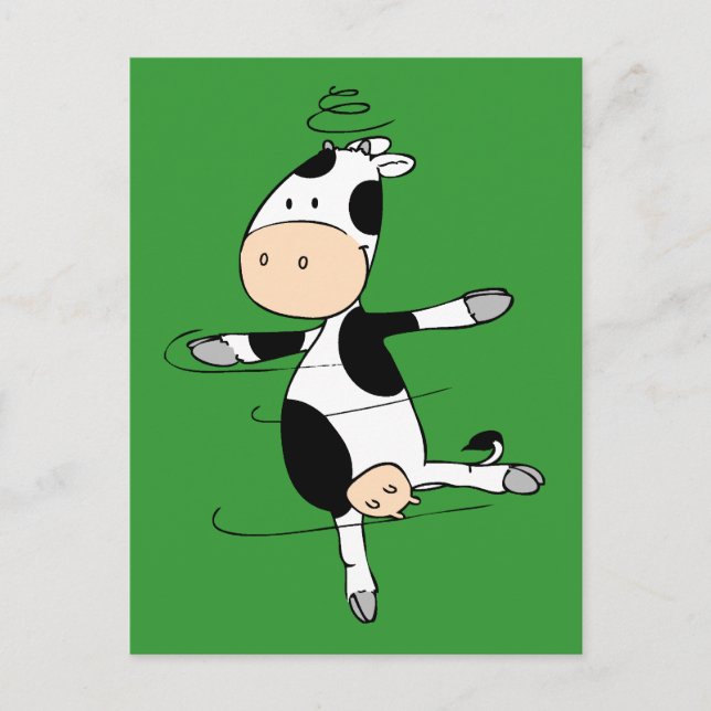 Carte Postale Vache filante (mooviestars) (Devant)