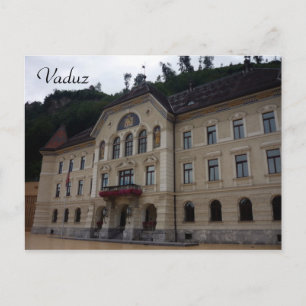 Carte Postale vaduz gouvt bldg