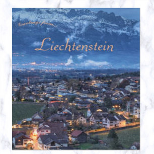 Carte Postale Vaduz Liechtenstein