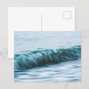 Carte Postale Vagues à longue exposition