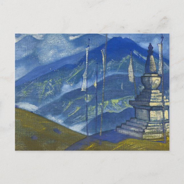 Carte Postale Vagues de Mist par Nicholas Roerich (Devant)