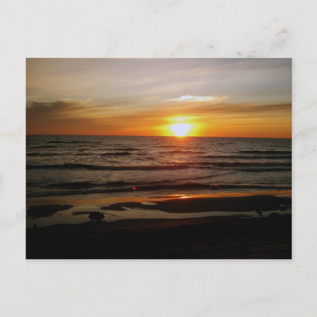 Carte Postale Vagues du matin (Devant)