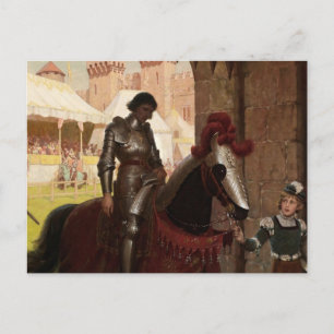 Carte Postale « Vaincu » par Edmund Blair Leighton