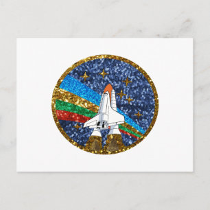 Carte Postale vaisseau spatial séquentiel