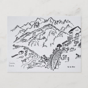 Carte Postale Val d'Asco accidenté   Corse, France