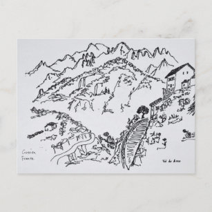 Carte Postale Val d'Asco   Corse, France