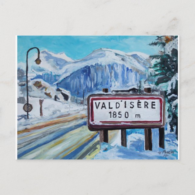 Carte Postale Val d'Isère (Devant)