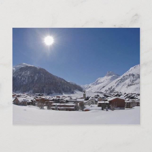 Carte postale Val d'Isère (Devant)