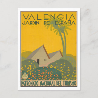 Carte Postale Valence - Jardin De Espana - Espagne