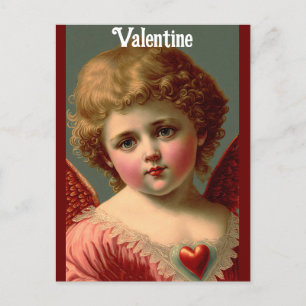Carte postale Valentine Angel Holiday