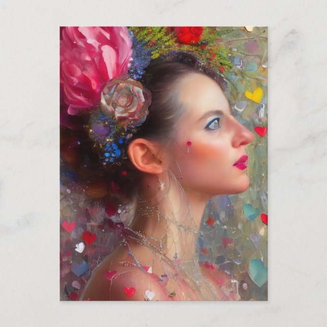 Carte postale Valentine Goddess (Devant)