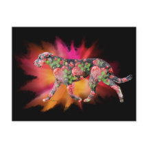 Valentine Irish Wolfhound brun de couleur