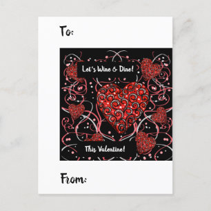 CARTE POSTALE VALENTINES