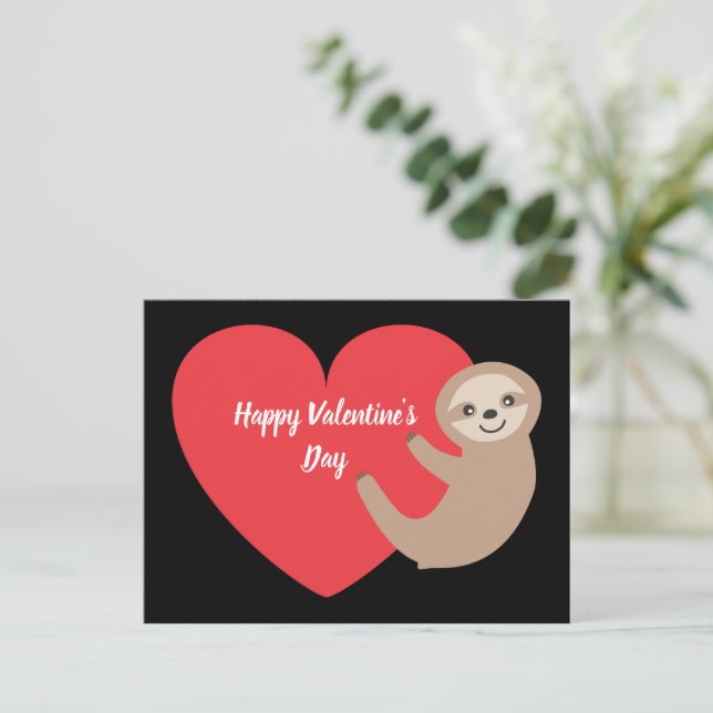 Carte postale Valentine's Day (Debout devant)