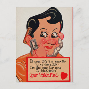 Carte Postale Valentines Déplaisantes vintages