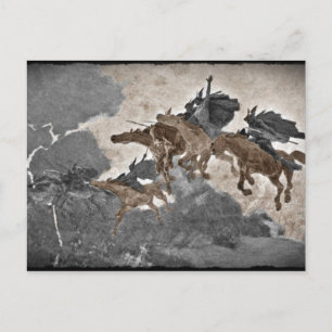 Carte Postale Valkyries dans la tempête