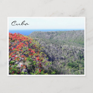 Carte Postale vallée de bacunayagua