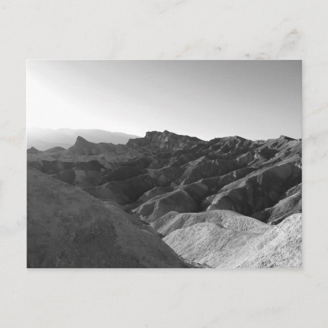 Carte Postale Vallée de la mort (Devant)