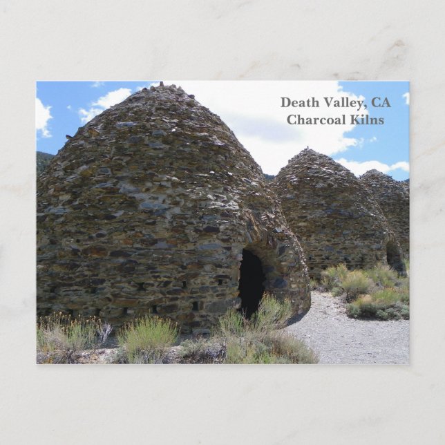 Carte postale Vallée de la Mort/Kilns de charbon d (Devant)