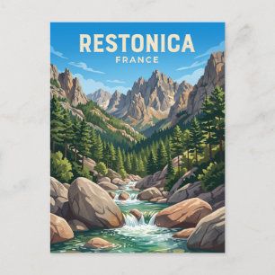Carte Postale Vallée de la Restonica France