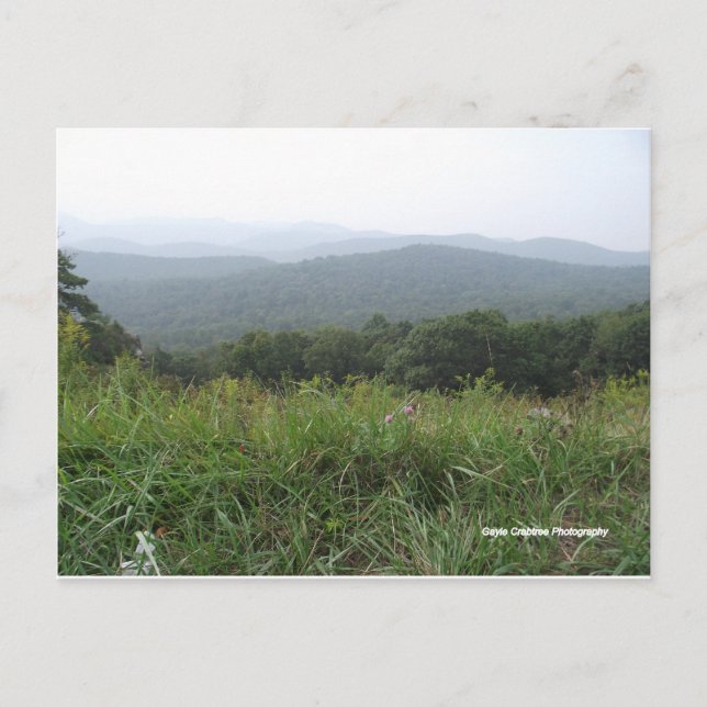 Carte Postale vallée de shenandoah virginie (Devant)