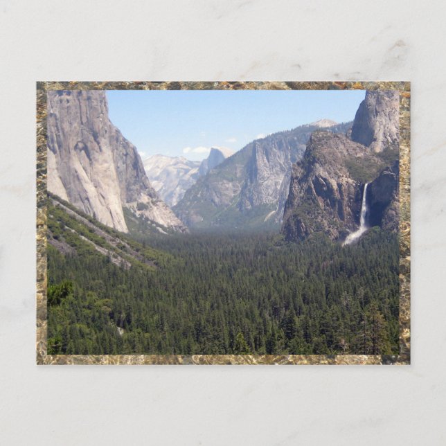Carte Postale Vallée de Yosemite (Devant)