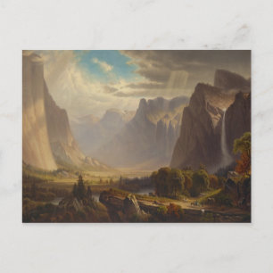 Carte Postale Vallée de Yosemite par Thomas Hill