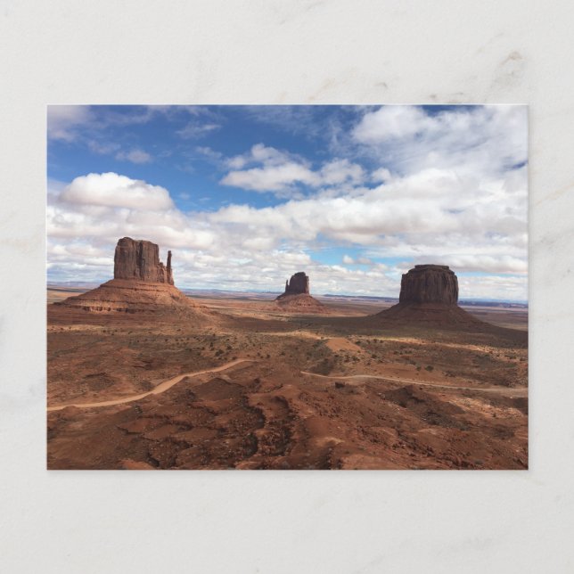 Carte Postale Vallée des Monuments (Devant)