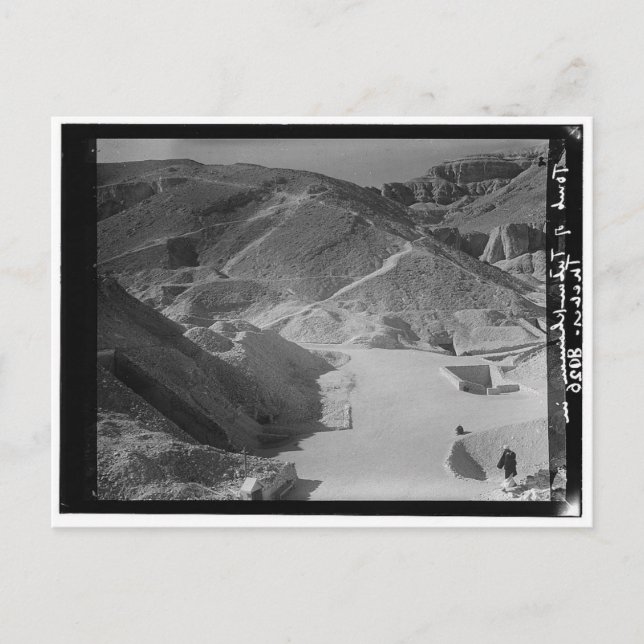 Carte Postale Vallée des tombeaux royaux, Montrer Tutankhaman c. (Devant)