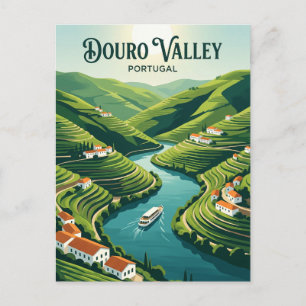 Carte Postale Vallée du Douro Portugal