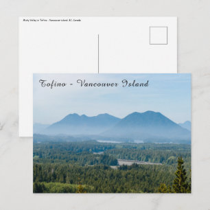Carte Postale Vallée embrumée à Tofino - Colombie-Britannique, C