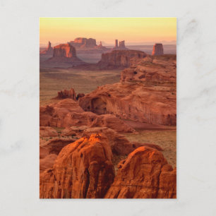 Carte Postale vallée monumentale panoramique, Arizona