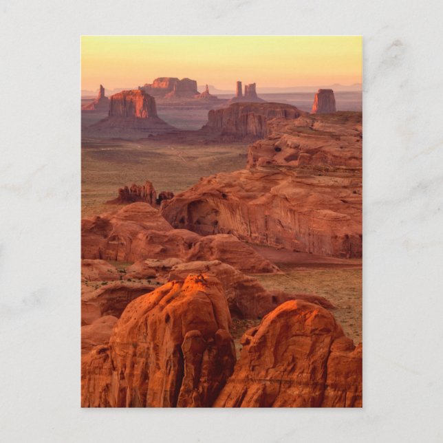 Carte Postale vallée monumentale panoramique, Arizona (Devant)
